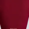 Super Sculpt sømløs kort topp med lange ermer i burgunder