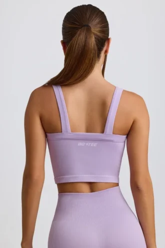 Super Sculpt sømløs lang camisole-top i myk syrin