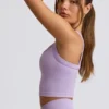 Super Sculpt sømløs lang camisole-top i myk syrin