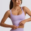 Super Sculpt sømløs lang camisole-top i myk syrin