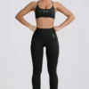 Super Sculpt sømløs ryggløs sports-BH i Ash