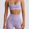 Super Sculpt sømløse minishorts i Soft Lilac
