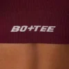 Super Sculpt sømløs sports-BH med kryssrygg i plomme