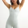 Super Sculpt sømløs unitard i grått