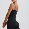 Super Sculpt sømløs unitard i svart