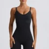 Super Sculpt sømløs unitard i svart