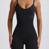 Super Sculpt sømløs unitard i svart