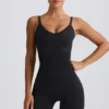 Super Sculpt sømløs unitard i svart