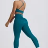 Super Sculpt sømløse leggings i blågrønn