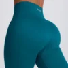 Super Sculpt sømløse leggings i blågrønn