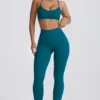 Super Sculpt sømløse leggings i blågrønn