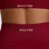 Super Sculpt sømløse leggings i burgunder