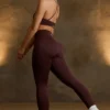 Super Sculpt sømløse leggings i Chocolate