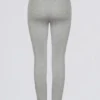 Super Sculpt sømløse leggings med høy midje i grå melert