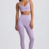 Super Sculpt sømløse leggings med høy midje i myk lilla