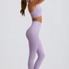 Super Sculpt sømløse leggings med høy midje i myk lilla