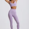 Super Sculpt sømløse leggings med høy midje i myk lilla