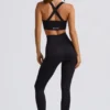 Super Sculpt sømløse leggings med høy midje i svart