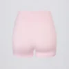 Super Sculpt sømløse minishorts i pudderrosa
