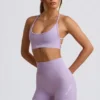 Super Sculpt sømløse minishorts i Soft Lilac