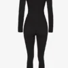 Termisk undertøysjumpsuit i svart