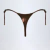Tierra bikinitruser i bronse-gull
