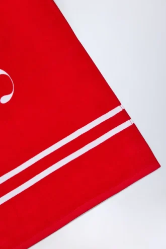 Toalla Logo strandhåndkle i Fiery Red