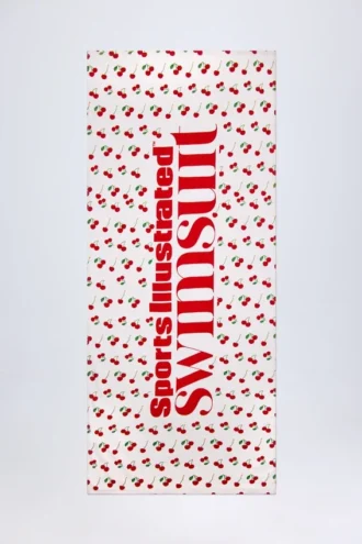 Toalla Logo strandhåndkle med kirsebærprint