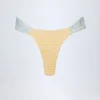 Valencia Cheeky bikinitruser i gul gingham
