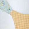 Valencia Cheeky bikinitruser i gul gingham