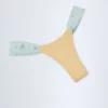 Valencia Cheeky bikinitruser i gul gingham
