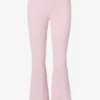 Vanntett skibukse med belte i Powder Pink