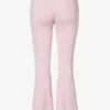 Vanntett skibukse med belte i Powder Pink