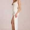 Zalia Lace Corset Maxikjoler i elfenben