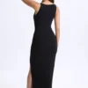 Zora Modal Plunge Cut-Out Maxikjole i svart